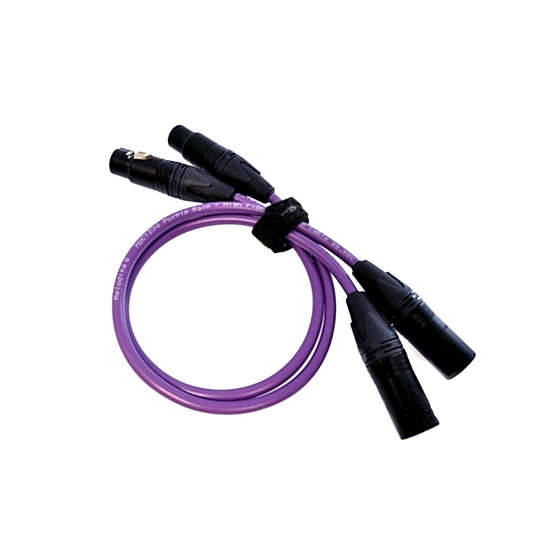 Melodika Purple Rain XLR MD2X 1m