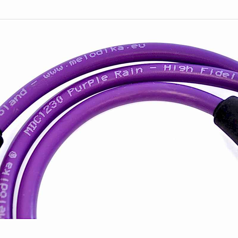 Melodika Purple Rain XLR MD2X 1m